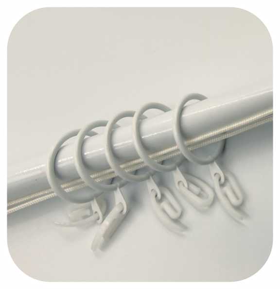 ECONOMICAL CORD -CONTROL METAL / WOOD CURTAIN POLESET - Image 5