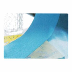 Fabric window blind material