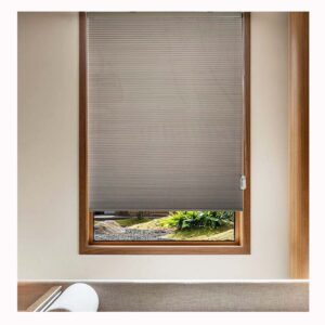 Continuous cord(ball chain) control honeycomb blind (2 rails)