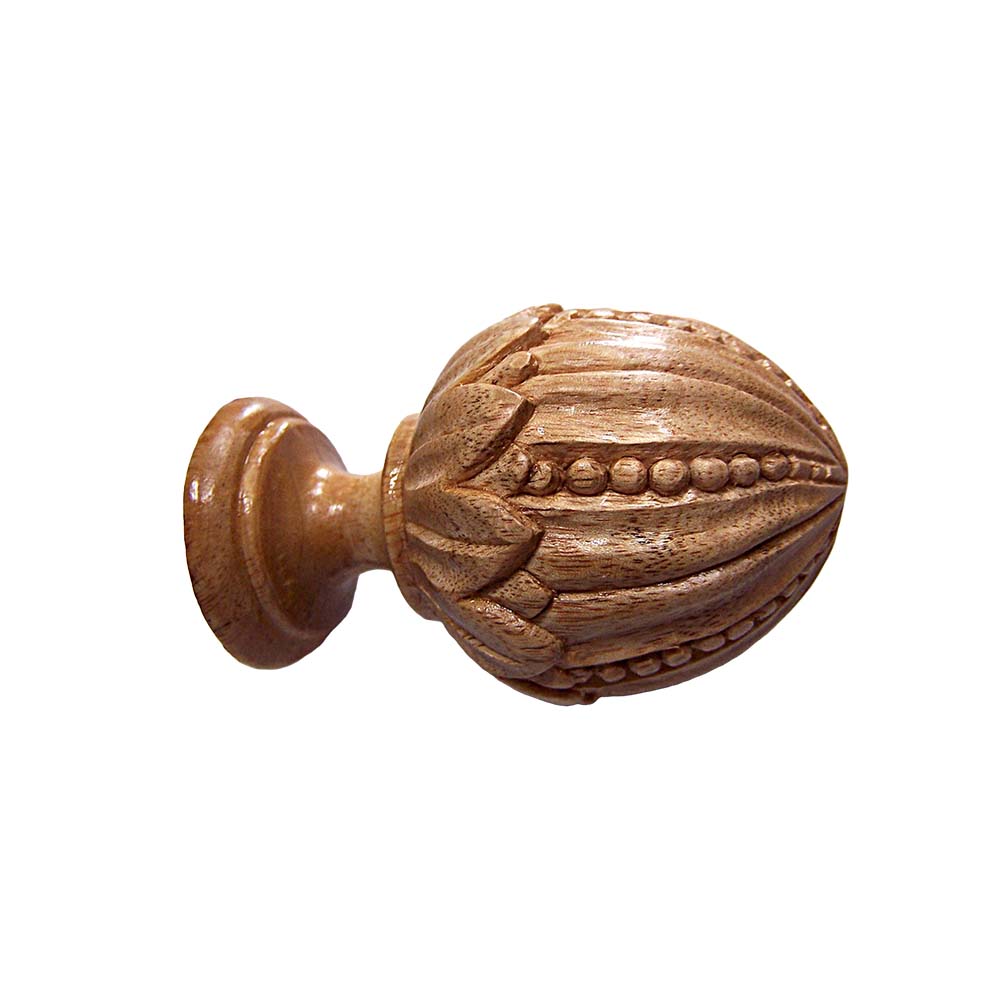 Handcrafted Carved Wooden Finials - Image 3