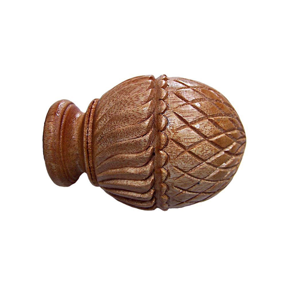 Handcrafted Carved Wooden Finials - Image 4