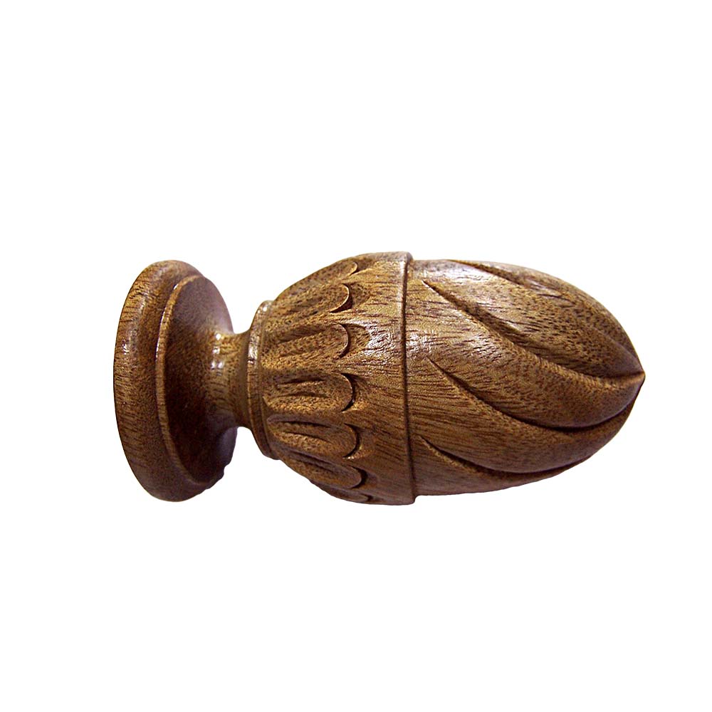 Handcrafted Carved Wooden Finials - Image 5