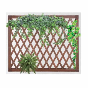 Artificial plant climbing grid frame