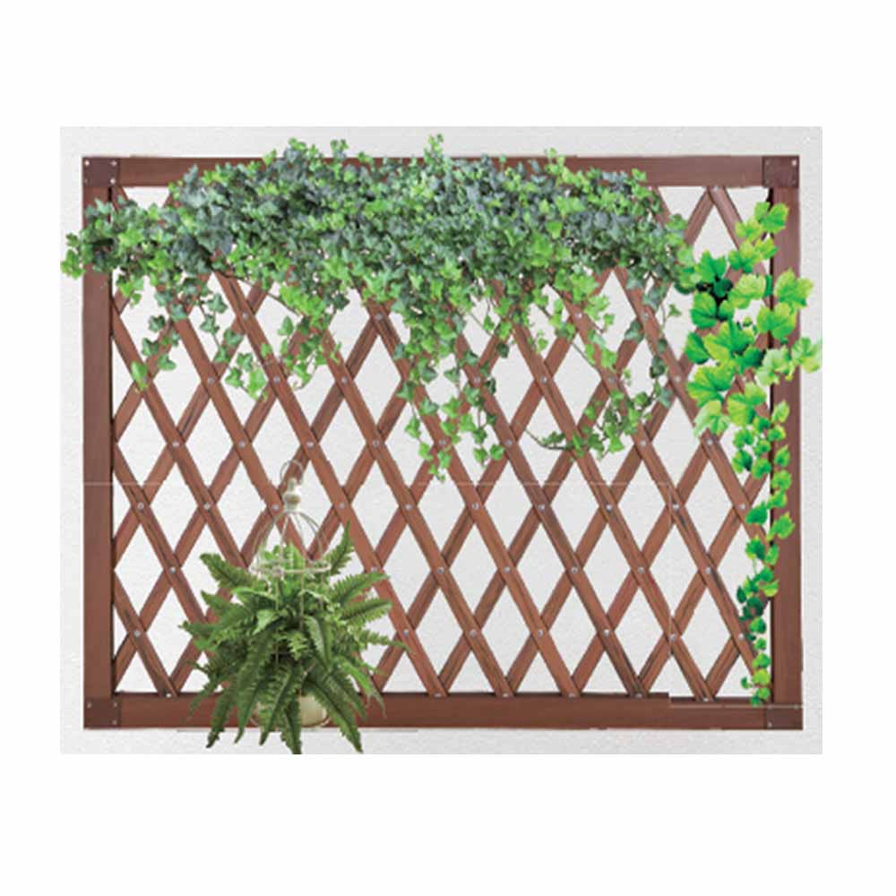Artificial plant climbing grid frame