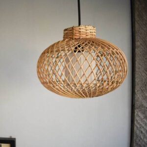 Handcrafted Natural Rattan Lampshade