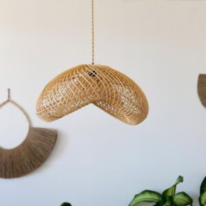 Handcrafted Natural Rattan Lampshade