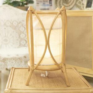 Handcrafted Natural Rattan Lampshade