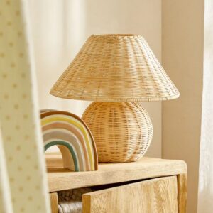Handcrafted Natural Rattan Lampshade