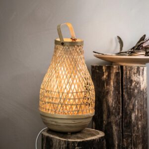 Handcrafted Natural Bamboo Lampshade