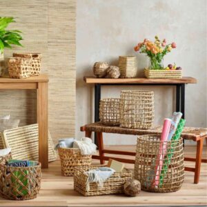 Water Hyacinth Storage Basket